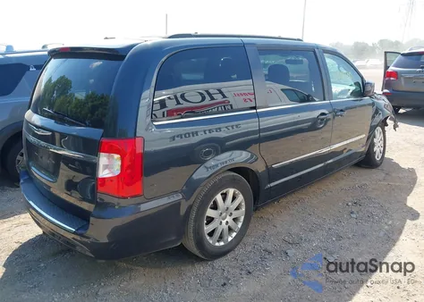 2013 Chrysler Town & Country Touring из США, поврежденный, VIN 2C4RC1BG0DR760178